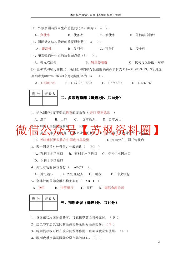 国际金融